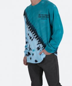 Mnml Cross Washed L/S Tee - Blue 15 Mnml Cross Washed L/S Tee - Blue