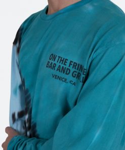 Mnml Cross Washed L/S Tee - Blue 16 Mnml Cross Washed L/S Tee - Blue