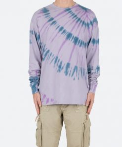 Mnml Cross Washed L/S Tee - Purple