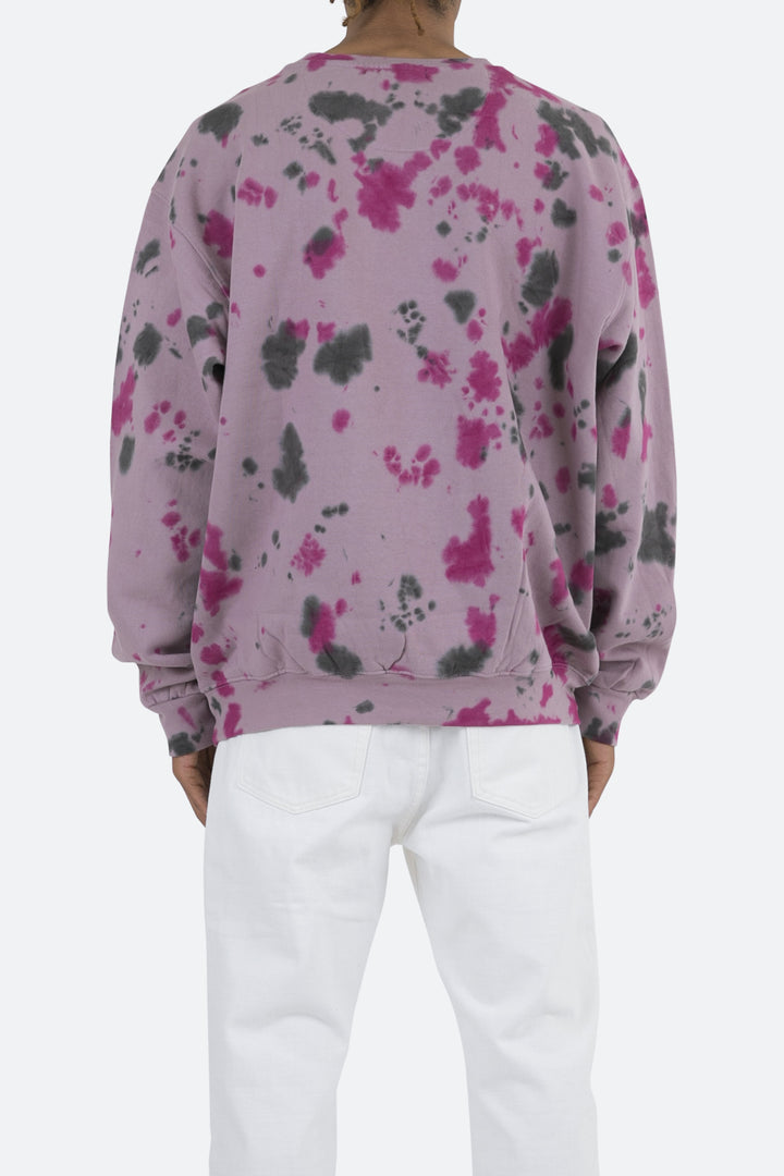 Mnml Outerwear Crystal Dyed Crewneck - Purple 5 Mnml Outerwear Crystal Dyed Crewneck - Purple