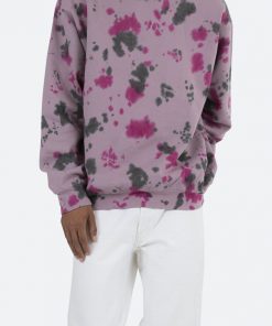 Mnml Outerwear Crystal Dyed Crewneck - Purple 13 Mnml Outerwear Crystal Dyed Crewneck - Purple