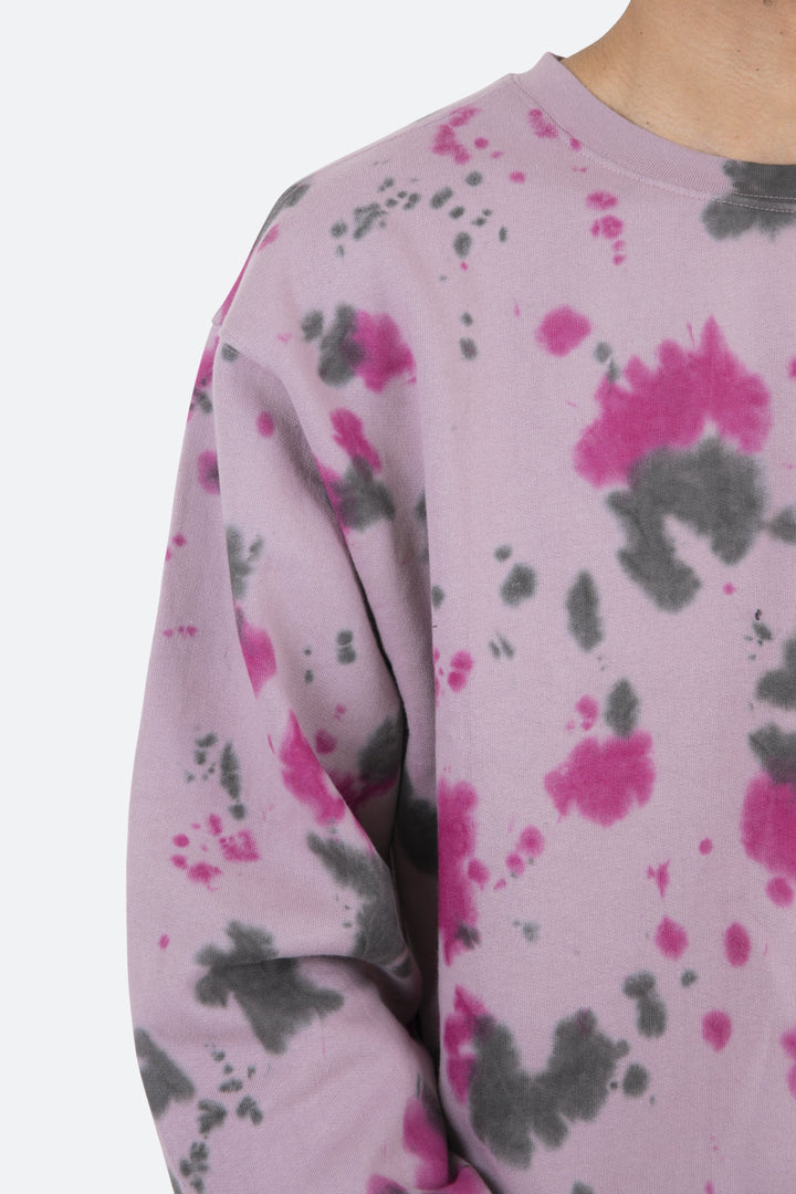 Mnml Outerwear Crystal Dyed Crewneck - Purple 8 Mnml Outerwear Crystal Dyed Crewneck - Purple