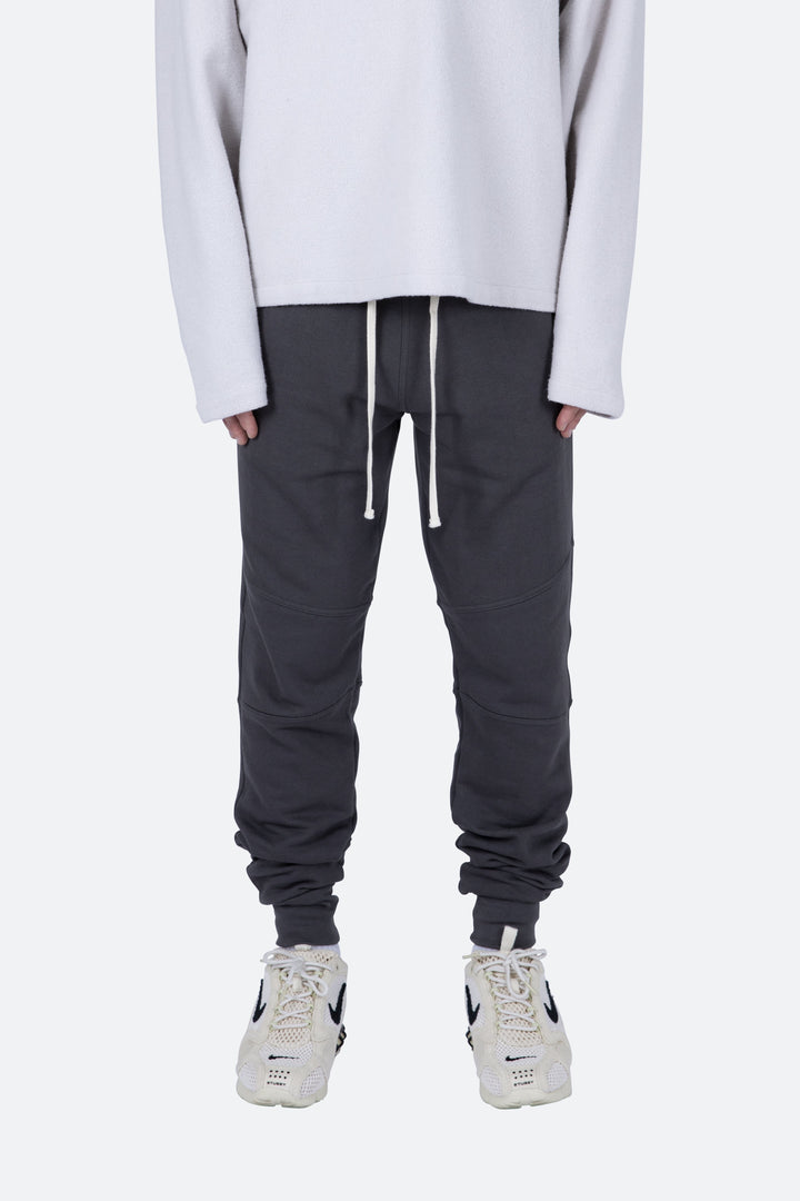 Mnml Cuffed Sweatpants - Black 1 Mnml Cuffed Sweatpants - Black