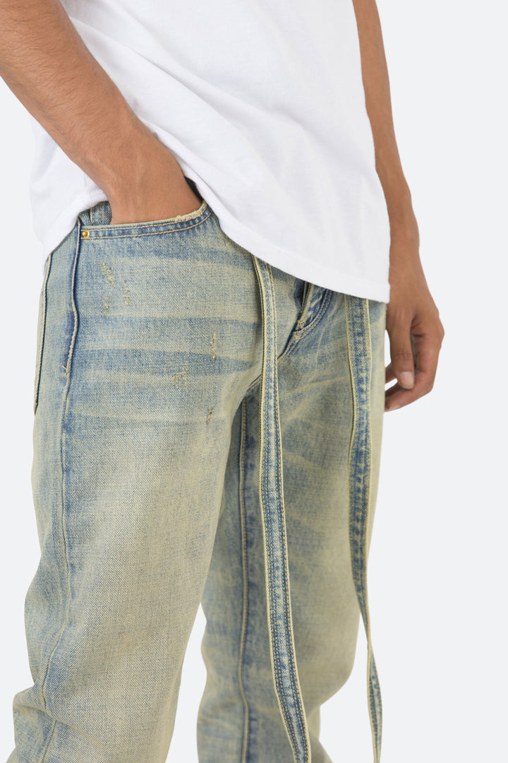 Mnml D10 Straight Denim - Light Blue 7 Mnml D10 Straight Denim - Light Blue