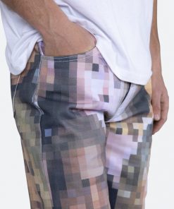 Mnml D100 Pixel Straight Denim - Multi