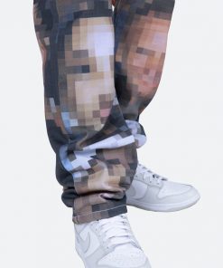 Mnml D100 Pixel Straight Denim - Multi