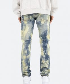 Mnml D109 Acid Straight Denim - Blue