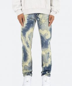 Mnml D109 Acid Straight Denim - Blue