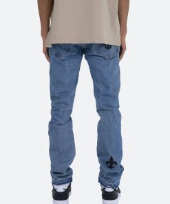 Mnml D112 Fleur Straight Denim - Blue/Black