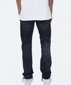Mnml D113 Spider Straight Denim - Black 11 Mnml D113 Spider Straight Denim - Black