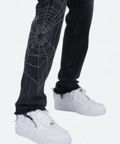 Mnml D113 Spider Straight Denim - Black 12 Mnml D113 Spider Straight Denim - Black