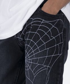 Mnml D113 Spider Straight Denim - Black 13 Mnml D113 Spider Straight Denim - Black