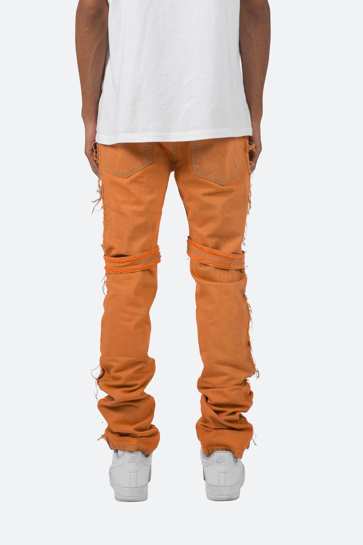 Mnml D150 Straight Denim - Orange 5 Mnml D150 Straight Denim - Orange