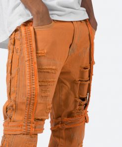 Mnml D150 Straight Denim - Orange 14 Mnml D150 Straight Denim - Orange