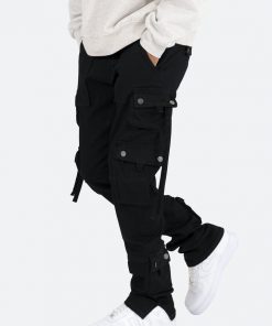 Mnml D152 Cargo Straight Denim - Black