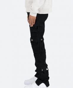 Mnml D152 Cargo Straight Denim - Black
