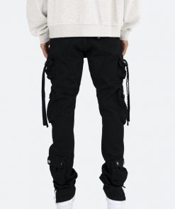 Mnml D152 Cargo Straight Denim - Black