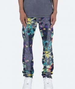 Mnml D190 Skeleton Straight Denim - Multi