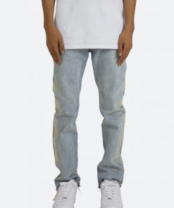Mnml D199 Skeleton Straight Denim - Blue/White