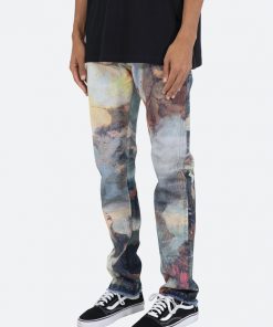 Mnml D205 Overlay Straight Denim - Blue