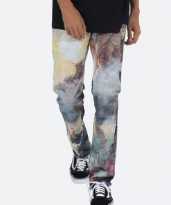 Mnml D205 Overlay Straight Denim - Blue