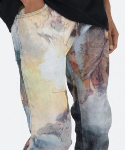 Mnml D205 Overlay Straight Denim - Blue