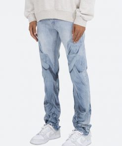 Mnml D206 Overlay Straight Denim - Blue 10 Mnml D206 Overlay Straight Denim - Blue