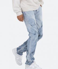 Mnml D206 Overlay Straight Denim - Blue 13 Mnml D206 Overlay Straight Denim - Blue