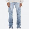 Mnml D206 Overlay Straight Denim - Blue