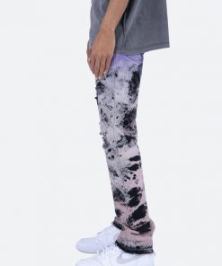 Mnml D208 Skeleton Straight Denim - Purple