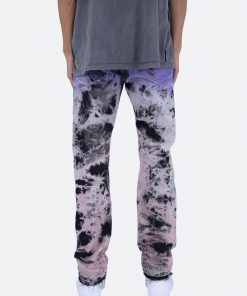 Mnml D208 Skeleton Straight Denim - Purple