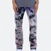 Mnml D208 Skeleton Straight Denim - Purple