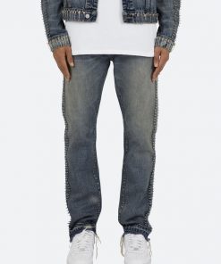 Mnml D220 Safety Straight Denim - Blue