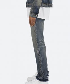 Mnml D220 Safety Straight Denim - Blue