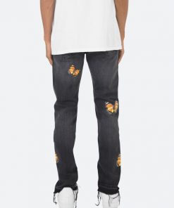 Mnml D223 Butterfly Straight Denim - Black