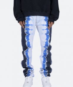 Mnml D253 Straight Denim - Blue/Black