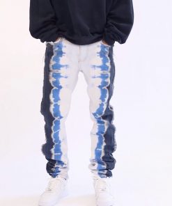 Mnml D253 Straight Denim - Blue/Black