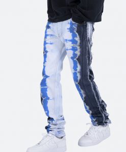 Mnml D253 Straight Denim - Blue/Black