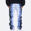 Mnml D253 Straight Denim - Blue/Black