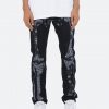 Mnml D261 Skeleton Straight Denim - Black/Black