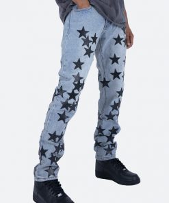 Mnml D270 Star Straight Denim - Blue/Black