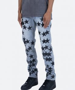 Mnml D270 Star Straight Denim - Blue/Black