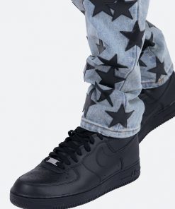 Mnml D270 Star Straight Denim - Blue/Black