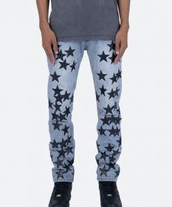 Mnml D270 Star Straight Denim - Blue/Black