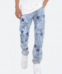Mnml D271 Star Straight Denim - Blue