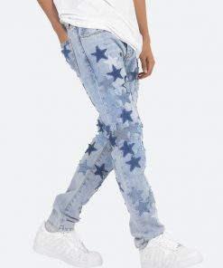 Mnml D271 Star Straight Denim - Blue
