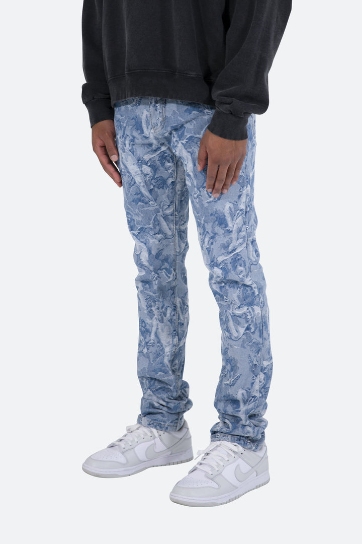 Mnml D273 Angel Straight Denim - Blue 3 Mnml D273 Angel Straight Denim - Blue