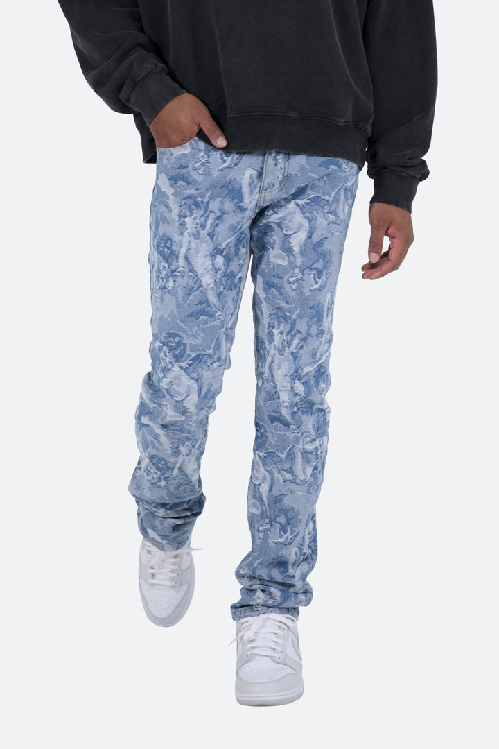 Mnml D273 Angel Straight Denim - Blue 7 Mnml D273 Angel Straight Denim - Blue