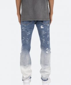 Mnml D293 Straight Denim - Blue/Yellow