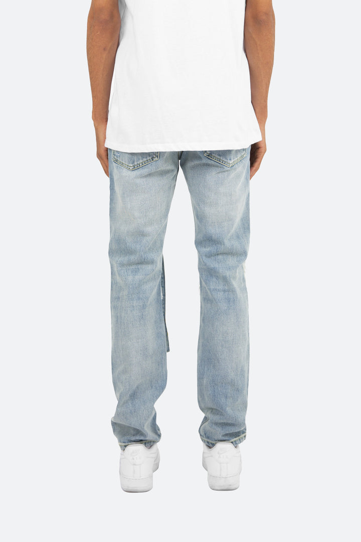 Mnml D3 Straight Denim - Light Blue 5 Mnml D3 Straight Denim - Light Blue